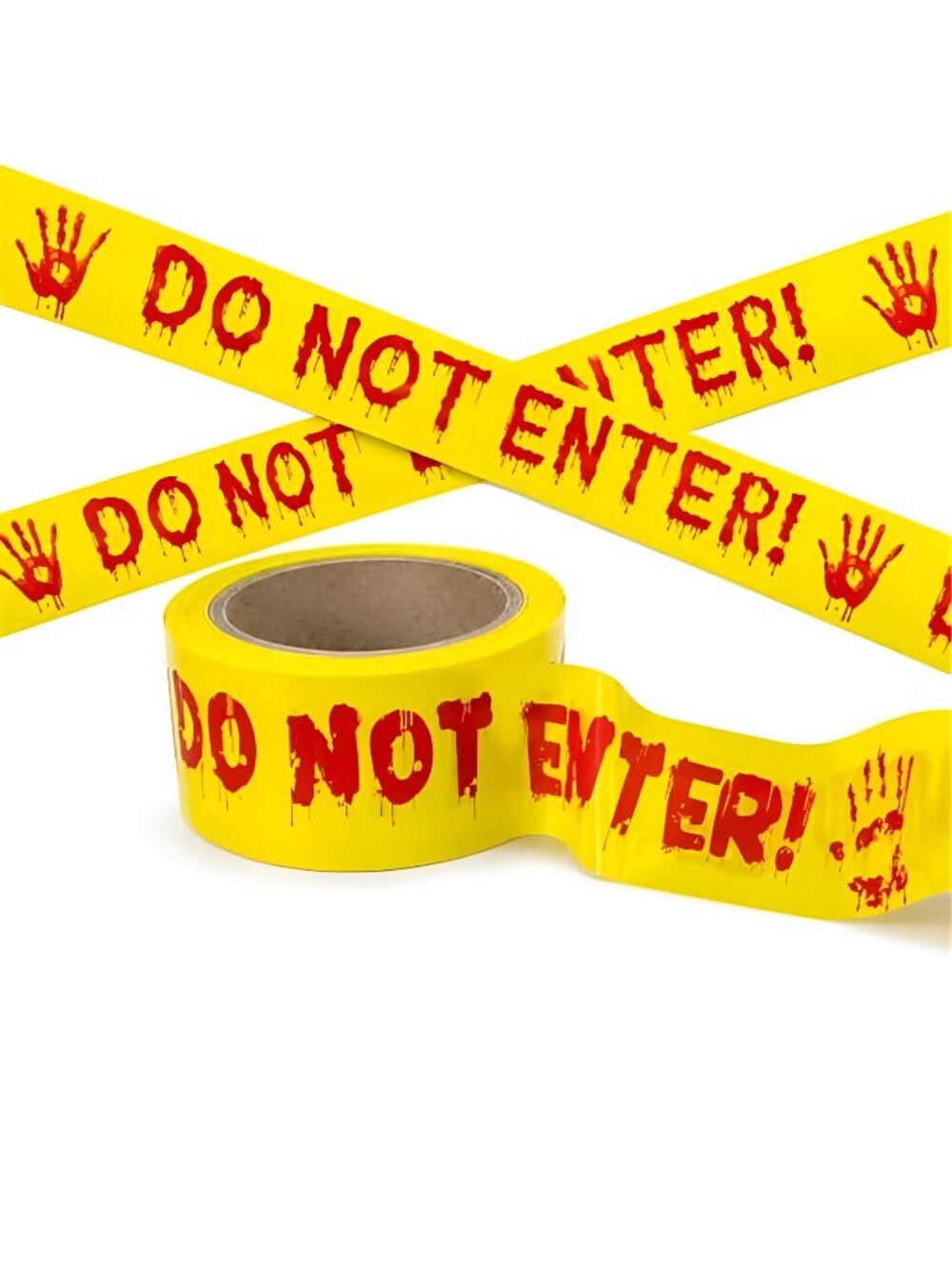 Halloween Decorations Caution Tape - Do Not Enter, Party Decor 2 in x 82 ft